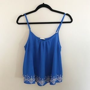 Embroidered Mine (Anthropologie) Tank top